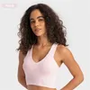 Il reggiseno sportivo da yoga per bodybuilding da donna LU si abbina a tutti i reggiseni push up da palestra casual top crop di alta qualità abbigliamento da allenamento indoor outdoor