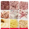 LINBOSS Meat Cutter Machine Economical Desktop Vegetable Cutting Small Commercial Electric Slicer Beef Shredding Dicing850W
