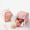 Presentförpackning 20/50st Kraft Paper Pink Favor Box Wedding Party Favor Candy Boxes Home Birthday Packing Supply