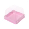 Present Wrap 50g Square Moon Cake Trays Mooncake Packaging Box Container Holder 50 SETS