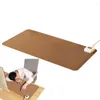 Tapis de bureau chauffant Extra Large Mouse Safe Extended Mat Chauffage complet Écriture pour ordinateur portable Bureau