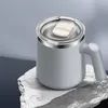 Tasses gobelet à eau tasse isolante avec poignée bouteille en acier inoxydable mince moderne trois fonctions pour voyage voiture Camping école