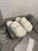 Balencigaa Fauxe Fur Пушистые тапочки Balenicass Лучшее качество Shearling Sandal Furry Женская женская платформа платформы мулы роскошные бренд дизайнер