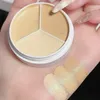 Concealer Moisturizing Palette with Brush 3 Colors Full Coverage Acne Spot Dark Circles Contour Cream Makeup Cosmetics 230617