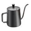 1pc 350ml RVS Zwanenhals Waterkoker Montagebeugel Hand Punch Pot Koffiepotten Drip Zwanenhals Uitloop Lange Mond Koffieketel Theepot Koffieketel-300ML