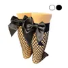 Baby fishnet socks with bow fashion kids girls butterfly mid-tube Breathable stockings Spanish style hollowed-out mesh children sock B433