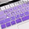 Keyboard Covers EU Spanish Version Keyboard Cover Skin Protector for Pro 13 inch M1 A2289 A2251 Touch Bar Gradient Color R230717