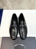 Original Classic 5A Style Mens Double Buckle Monk Strap Designer Dress Shoes äkta Leather Wingtip Crocodile Print Business Office Formella män