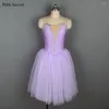 Bühnenkleidung, gelbes romantisches Ballett-Lang-Tutu-Kostüm, Ballerina-Tanzkonzert, Performance, Mädchen-Party/Solo/Geburtstag, Leibchenkleid