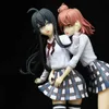 Anime Manga My Teenage Romantic Comedy SNAFU Character Yukino Yuigahama Yu Embrace Action Character PVC Model Doll Series Children's Toy Gifts L230717