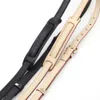 Bag Parts Accessories Cow Hide Leather Shoulder Strap 125CM Long Adjustable Crossbody BlackBeige Color Female Belt 230717