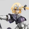 Anime Mangá 20cm Fate Stay Night Joana D'Arc Figuras de Anime Régua Estatueta de Ação Modelo de Pvc Estátua Brinquedos Boneca Colecionáveis Presentes de Aniversário Crianças L230717