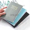 Anteckningar Anteckningar Daily Notebook Multi-Purpose Thicked Smooth Writing Faux Leather Cover Agenda 2023 A5 Planner Book for Student X0715