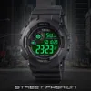 Armbandsur Skmei Luxury Military Sports Watches Waterproof Led Män digital Watch S Shock Outdoor Electronic Watch Men Relogios Masculino 230716