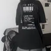 Camiseta de mujer Punk Vintage KoreanFashion Goth Graphic Mujeres Y2k Top Style Crop O-cuello Camiseta Streetwear japonés Camiseta de manga corta Camiseta 230717