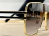 Projektanci mężczyźni moda chłodne okulary przeciwsłoneczne dla kobiet dla kobiet projekt Pilot Kwadratowa najwyższej jakości kształt szklanki Ramka wolny w stylu UV400 Protect
