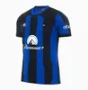 Maglie da calcio per tifosi LAUTARO LUKAKU finale 2023 2024 BASTONI Calhanoglu milanS DIMARCO THURAM FRATTESI ASLLANI Barella inter 23 24 Maglie da calcio