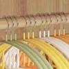 Hangers 5 stks Naadloze Kleerhanger Kleding Draagbare Kast Opslag Garderobe Organizer Kleding Houder Rack Voor Volwassen