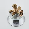 Bathroom Sink Faucets Wholesale Dual Cross Handles Wall Mounted Washing Machine Taps Antique Brass Mop Pool XSQ1-19
