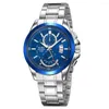 Wristwatches Fashion 2023 High-end Quartz Steel Strip Business Watch Classic Diminutive Women Wrist Saat Erkek Kol Saati