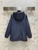 designer feminino outerwear casaco de menina impressão do logotipo da letra Jaqueta com capuz Tamanho S-L Nova chegada moda Interchange Jacket July17