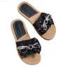 Hausschuhe Sommer Band Seil Bogen Flachs Hause Hausschuhe Frauen Schuhe Indoor Leinen Hausschuhe Leichte Strand Schuhe Sandalen Plus Größe hy446 L230717