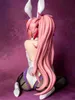 Anime Manga 29cm Lacus Clyne Figure League Of Legends Bunny Girl Anime Figurine Gk Model Sexy Statue Decoration Collectible Doll Toys Gift L230717