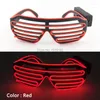 Party Decoration Light Up Neon EL Glasses With Wireless Rave Festival Glow Supplies Fashion Flashing Glowing