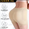 Shapers da donna Mutandine addominali Bottoming Hip-lifting Short Lace Edge Belt Pad Vita Corsetto Body Sculpting Pantaloni intimi