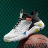 Nouveaux hommes chaussures de course confortables baskets de sport basses chaussures de basket respirantes pour les jeunes