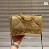 Metalowy uchwyt Kobiety o dużej pojemności torba na ramię skórzana pikowana luksusowa crossbody designerowa torba kolorowy