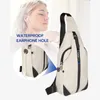 Sacs de plein air WATERFLY Sling Bag Crossbody Backpack: Grand sac à dos polyvalent sur l'épaule avec une capacité et un design élégant - Unisex Adu