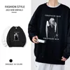 Felpe con cappuccio da uomo Angel Devil Anime Felpe Chainsaw Man Manga Graphic Oversize Uomo Pullover Tuta da donna Top manica lunga Abbigliamento invernale