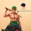 Anime manga anime ett stycke 21 cm roronoa dröm zoro figur samlarobjekt figurmodell tecknad barn barn pojke leksak gåva gratis fraktartiklar l230717