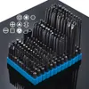 Skruvmejslar S2 SCREWRIVERBITS MAGNETICSCREW DRIVER SET 1 4''HEXSHANK Electric Drill Kits 50mm 75mm 100mm 12pcs Set 230717