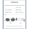 Lunettes de soleil lunettes de soleil polarisées femmes lunettes mode hommes accessoires rond extérieur métal unisexe UV400 AE1167 230715