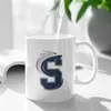 Кружки изыскание Northants Steelbacks Design White Mug Mug Milk Print 11 Oz Coffee Cup Team Cricket