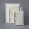 Блокноты Примечания Дневник 2023 A7 A6 A6 Transparent Loose Leaf Binder Notebbook Внутренний обложка для обложки.