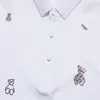 1 Nowy moda londyńska Anglia Polos koszule męskie Prochanci koszule polo High Street Haftowanie drukarnia