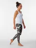 Active Pants Cecropia Moth Mandala - Symmetriska leggings i Capris Legins for Women Sports