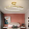 Lampadari 2023 Lampadario a soffitto a linea moderna Lampada semplice moderna per soggiorno Sala da pranzo Cucina Decorazioni per la casa per interni Illuminazione Lustre