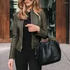 Femmes cuir FANTIGO veste en cuir synthétique polyuréthane femmes automne hiver vêtements Moto motard fermeture éclair pour femme en vêtements d'extérieur mode manteau 5XL