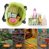 Storage Bags Foldable Shopping Bag Trolley Oxford Cart On Wheel Handbag Eco-Friendly Reusabl Organizer Vacuum Things