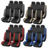 Capas de assento de carro universais para automóveis, confortáveis almofadas de couro PU, protetores, assentos à prova d'água para veículos