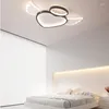 Plafoniere Cartone animato Lampade a led bianche nere per soggiorno Sala da pranzo Cucina Camera da letto Sala studio Toilette Apparecchi di illuminazione per interni per bambini