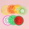 Creatieve Antislip warmte-isolatie Cup Matten Siliconen Fruit Vorm Coaster Tafel Decoratie Jelly Kleur Koffiekopjes Pads T9I002381