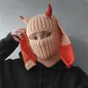 Mode ansikte masker nacke gaiter halloween balaclava långa kanin öron hatt rolig mössa hatt kanin öron balaclava skallies beanie lång öron hatt kanin hatt 230717