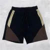 Men's Shorts Multicolor Color Block Woven For Men Unisex Lightweight Streetwear Three-Pocket Styling