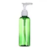 Förvaringsflaskor 10st resepump tom schampo lotion kropp tvätt containrar påfyllningsbara små för hemma utomhus 100 ml (blå)