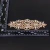 162x55cm DIY Strass Applique for Women Accessories Sew On Long Applique Rhinestone Patch for Bridal Headdress Wedding Dress L230704